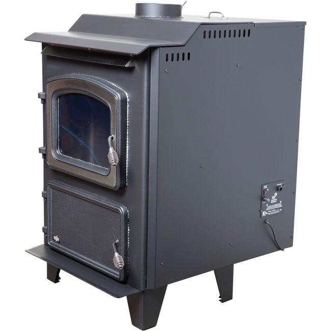 Hitzer Model 608 Energy Master 1 Stoker Stove — Clearances