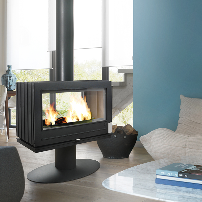Invicta Nelson See-Thru Woodstove