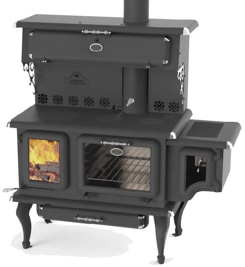 J.A. Roby Cicero Wood Cook Stove w/ Side Water Reservoir — Warranty