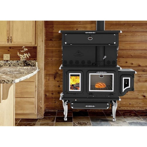 J.A. Roby Cicero Wood Cook Stove w/ Side Water Reservoir — Warranty
