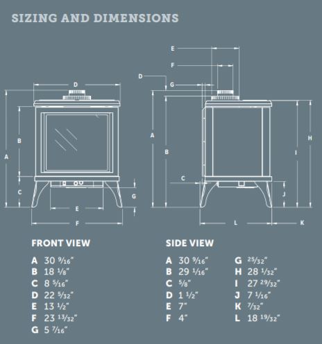 Kingsman FDV200S Direct Vent Gas Stove — Manual