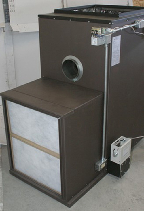 Kuuma Vapor Fire 100 Wood Furnace — Specifications
