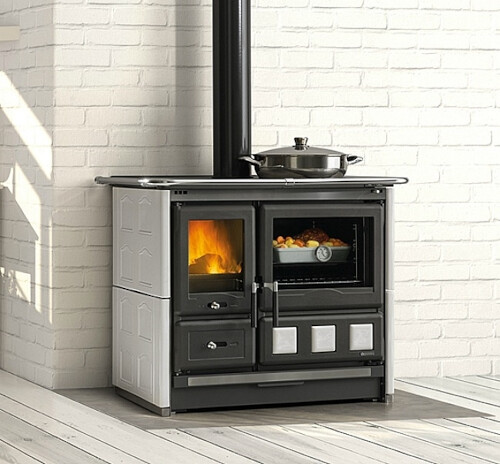 La Nordica Rosa XXL - Maiolica Wood Cookstove — Clearances