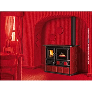 La Nordica Rosa Maiolica Cookstove — Specifications