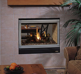 EDVST Astria See-Through Gas Fireplace