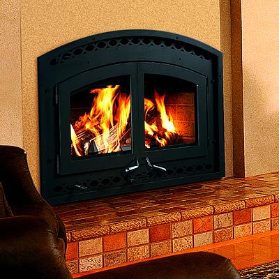 Montecito Estate� Wood Fireplace