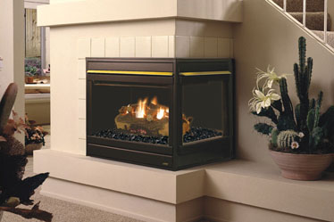 Elite Corner Astria Gas Fireplace