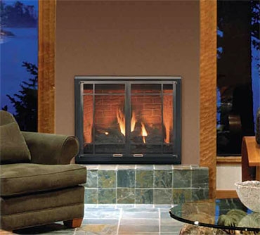 Merit Louverless Astria Gas Fireplace