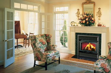 Secure HE43-2� Lennox Wood Burning Fireplace