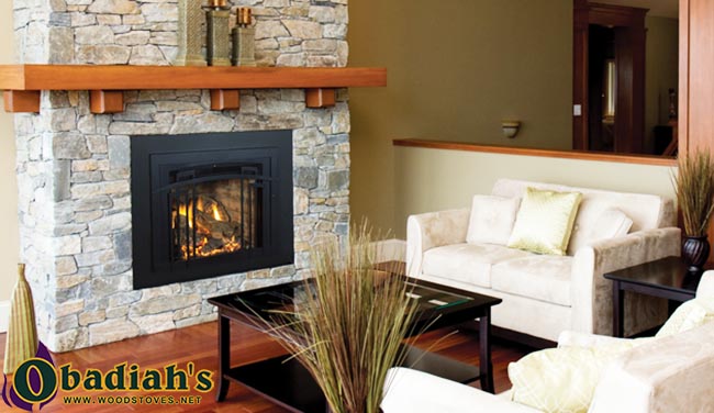 IronStrike Madison Park Direct Vent Gas Insert Gas Fireplace