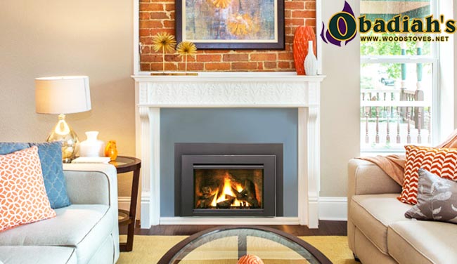 IronStrike Madison Park Direct Vent Gas Insert Gas Fireplace