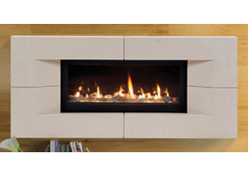 Majestic Echelon 60” Contemporary Linear Direct Vent Gas Fireplace — Specifications