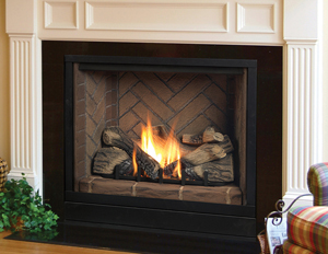 Majestic Solitaire 36� Direct Vent Fireplace System