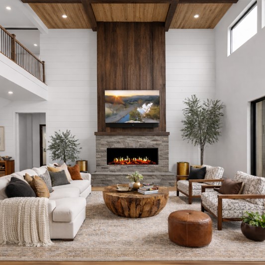Modern Flames Orion V2 Multi 60" Electric Fireplace