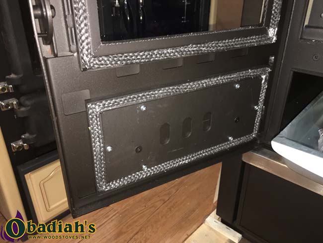North Hydro Wood Cook Stove - Firebox Door 