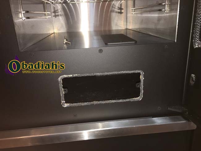North Hydro Wood Oven with Boiler - Ash Clean Out