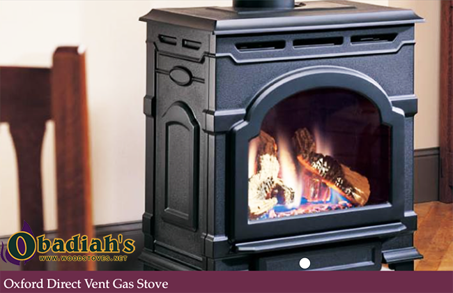 Majestic Oxford Direct Vent EPA Cast Iron Gas Stove