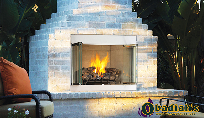 Astria Odyssey / Superior VRE3000 Vent Free Outdoor Gas Fireplace