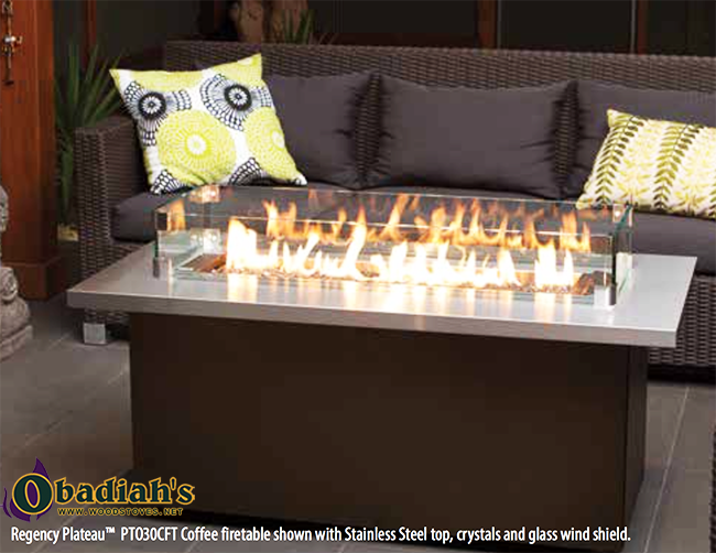 Regency PTO Outdoor Gas Fireplace Burner