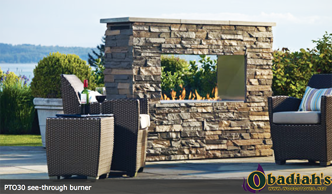 Regency PTO Outdoor Gas Fireplace Burner