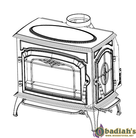 Quadrafire Yosemite Wood Stove - Discontinued — Brochure