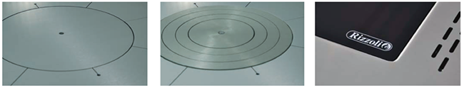 Rizzoli L90 Wood Cooking Range Cook Top with Removable Cook Rings