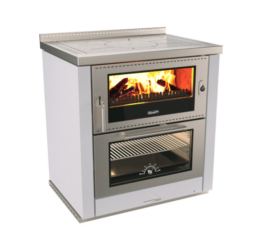 Rizzoli ML80 Wood Baking Oven - White