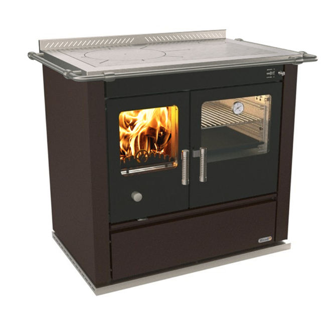 Rizzoli S90 Wood Baking Oven in Rust