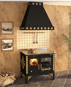 Rizzoli S90 Story Vintage Wood Cook Range 