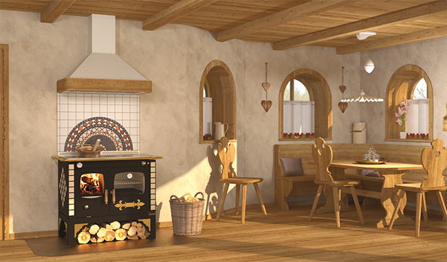 Rizzoli S90 Story Wood Cook Range 