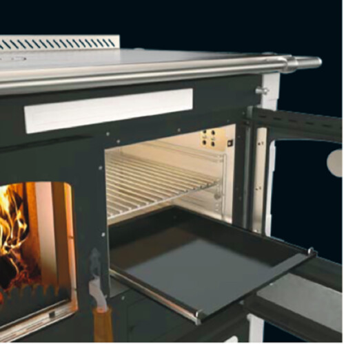 Rizzoli LT90 Thermo Wood Cook Stove Boiler - Soapstone