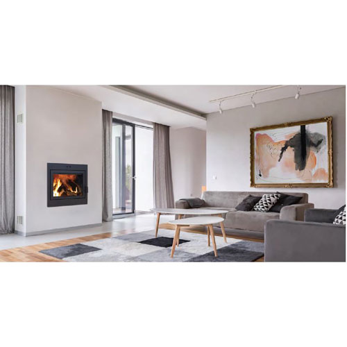 Astra-32-Wood-Burning-Fireplace-In-Use
