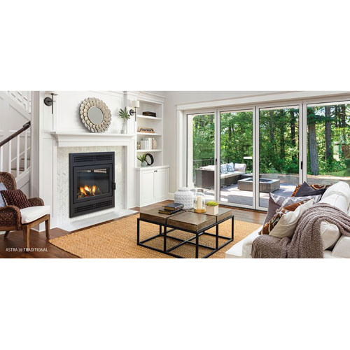 Astra 38 Wood Burning Fireplace