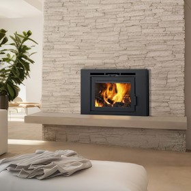 Supreme Lumis 16 Rectangular Wood Burning Fireplace Insert