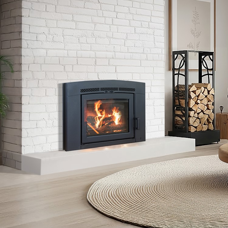 Supreme Lumis 16 Arched Wood Burning Fireplace Insert