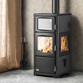 Teba Therm T-21 Central Heating Coal Cookstove — Diagram