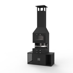 Teba Therm TB-11 BBQ Grill with Oven
