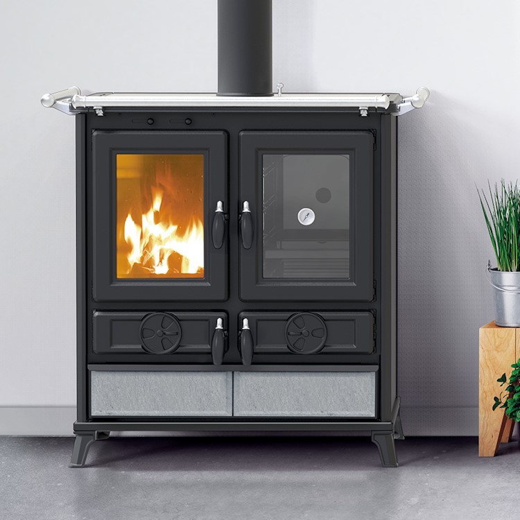 Thermorossi Violetta Soapstone Wood Cookstove