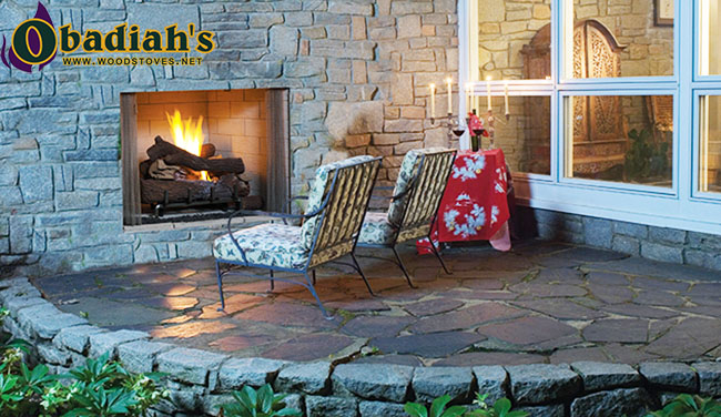 Superior VRE4500 Outdoor Vent Free Gas Fireplace