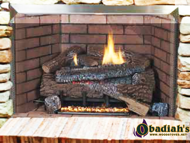 Astria Valiant OD / Superior VRE4000 Vent Free Outdoor Gas Fireplace 