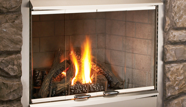 Astria Polaris / Superior VRE4300 Outdoor Vent Free Zero Clearance Gas Fireplace