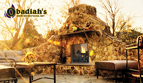 Astria Venetian / Superior VRE6000 Vent Free Outdoor Gas Fireplace 
