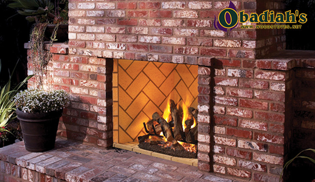 Astria Venetian / Superior VRE6000 Vent Free Outdoor Gas Fireplace 