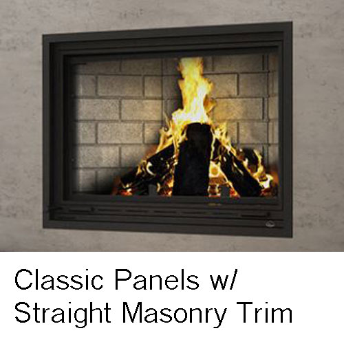 Valcourt Frontenac Zero Clearance Wood Fireplace