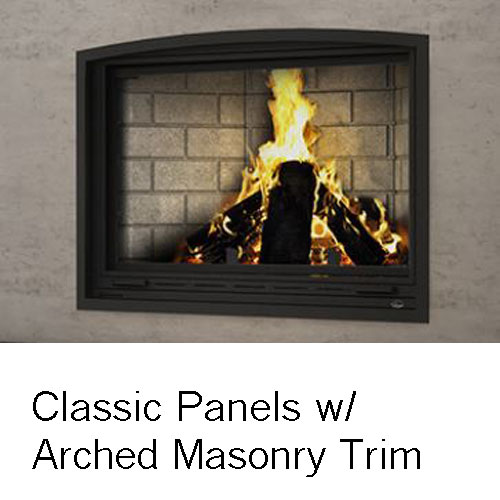 Valcourt Frontenac Zero Clearance Wood Fireplace