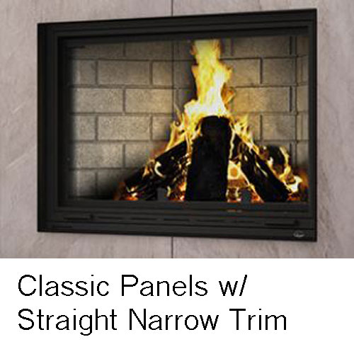 Valcourt Frontenac Zero Clearance Wood Fireplace