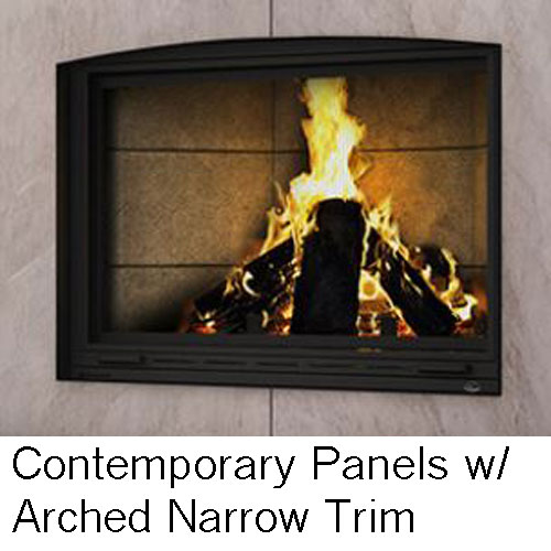 Valcourt Frontenac Zero Clearance Wood Fireplace