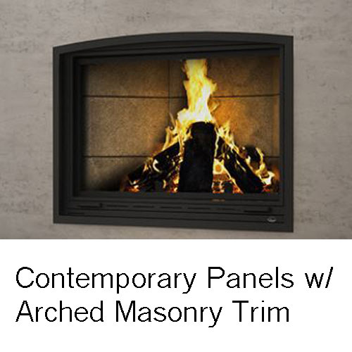 Valcourt Frontenac Zero Clearance Wood Fireplace