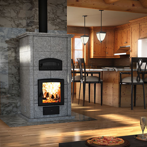 Valcourt FM1200 Mass Wood Fireplace with Oven - Discontinued