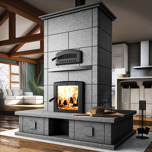 Valcourt FM1500 Mass Wood Fireplace with Oven - Discontinued